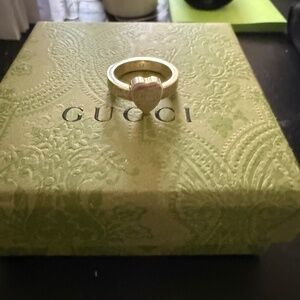 Gucci Heart ring size 7